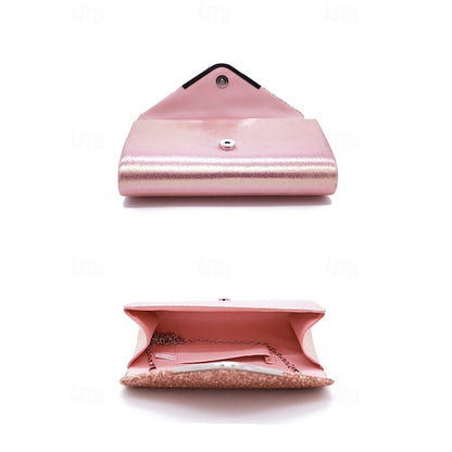 Abend Damen Crossbody Clutch für Taschen Ledertasche PU