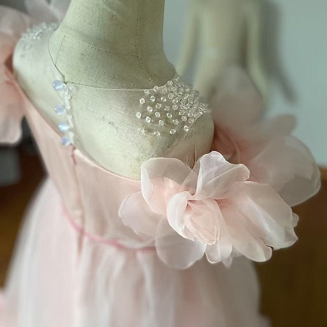 Flower First Dress Communion Girls' Party Girl