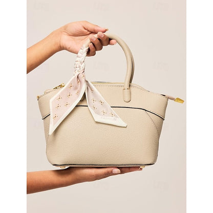 Daily Holiday Handbag Bag Women's Office PU Leather Bucket