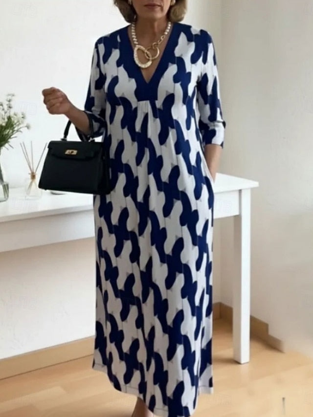 Women's Knee Length Dress A Line Dress Vacation Casual