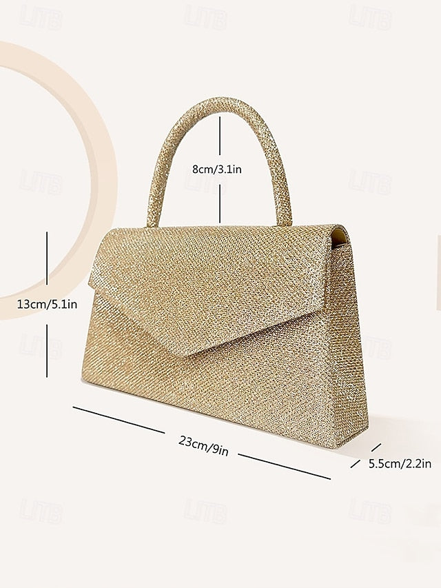 Bags Women's Shoulder Polyester Flap Evening Bag Clutch
