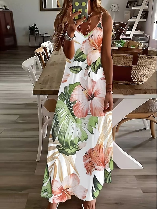 Women's Maxi Dress Sundress A Line Dress Slip Dress