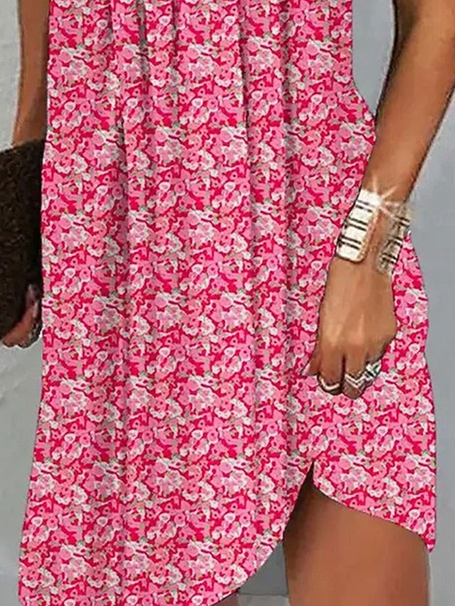 Women's Mini Dress A Line Dress Stylish Casual Vacation