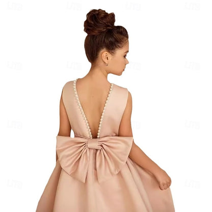 Dress Communion Party Flower Girl First Girls'