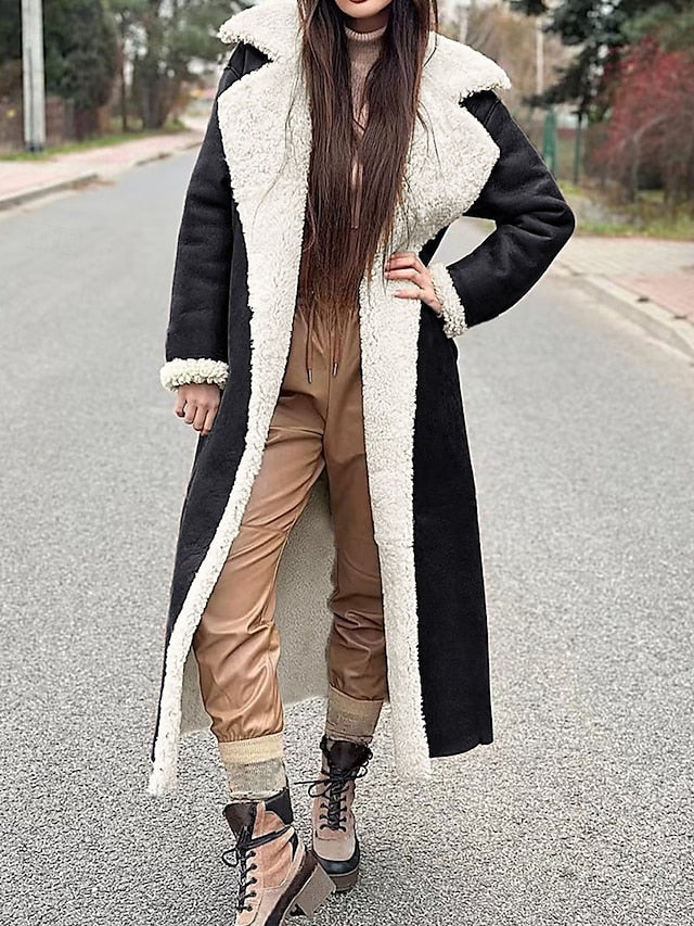 Jacket Breathable Pocket Fleece Teddy Women's Coat Warm