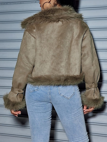 Street Fall Women's Coat Wear Daily Winter Outdoor