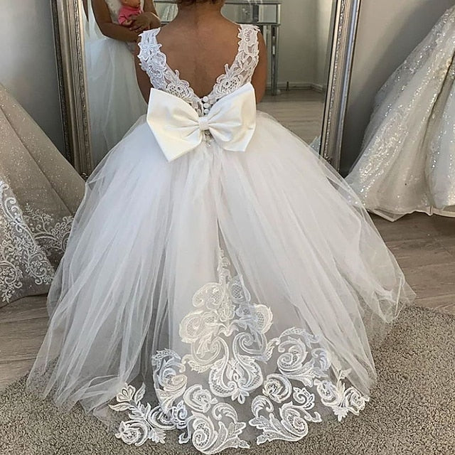 Girls' Party Girl Communion Flower Dress First