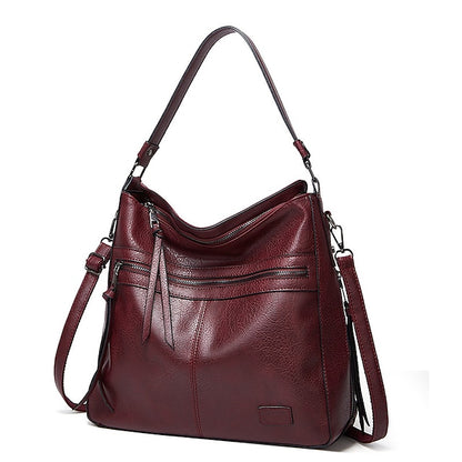 Tasche PU Crossbody Damen Leder Schulter Hobo Tote
