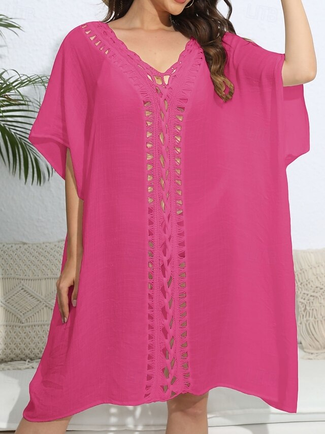 Women's Swimwear Cover Up Swim Dress Rash Guard Swimsuit