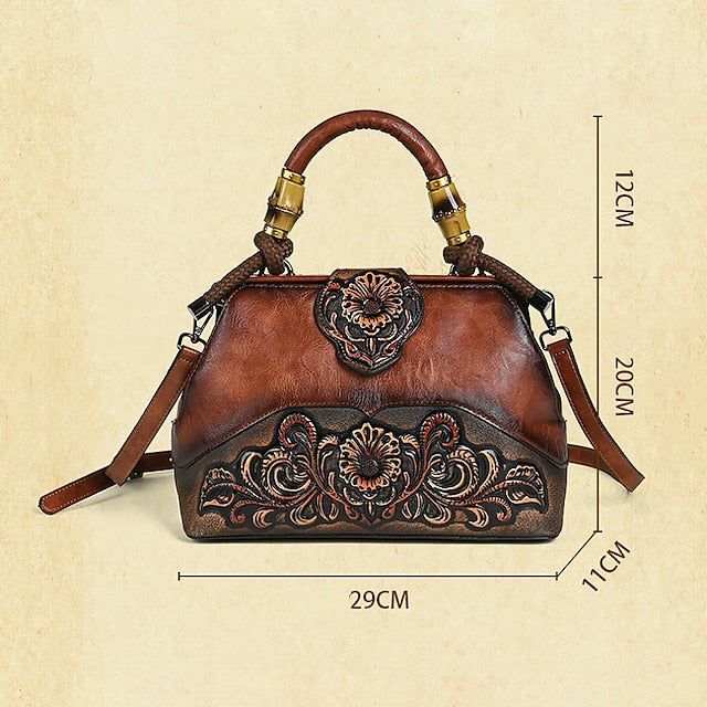 Sac à bandoulière Boston en PU pour femme