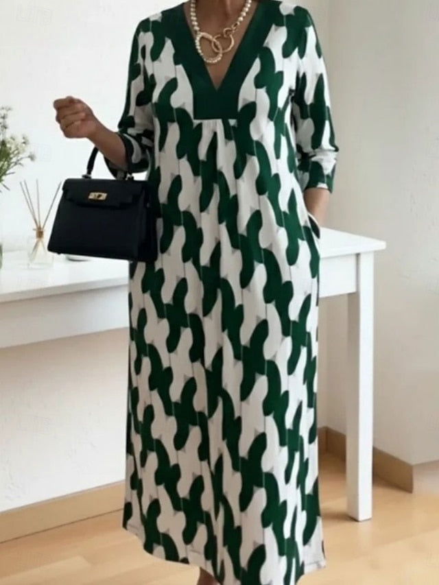 Women's Knee Length Dress A Line Dress Vacation Casual