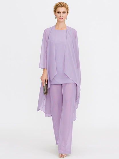 Beach of 3 Wedding Piece Bride the Mother Pantsuit