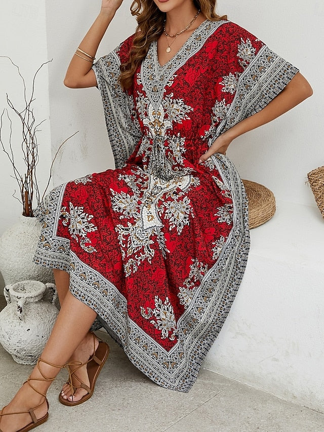 Women's Maxi Dress Shift Dress Casual Outdoor Going out