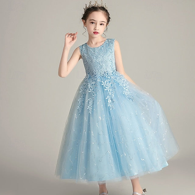 Kid's Flower Girl Dress Girls' Princess