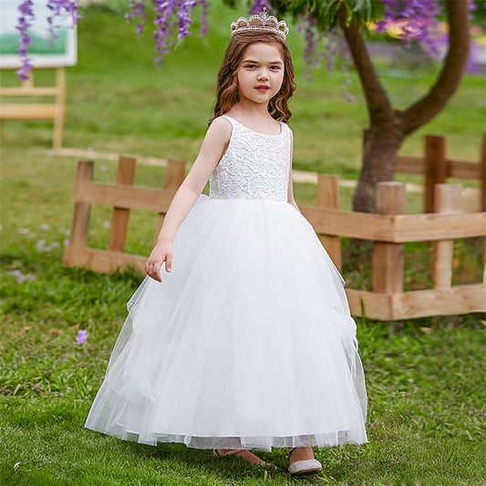 Flower Girl Dress Kid's Princess Girls'