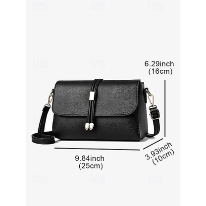 Burgunder Taschen in Crossbody Leder Schwarz Damen Faux und