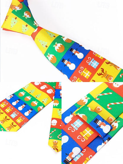 – Festive Holiday Neckwear Christmas Men's Ties and Fun