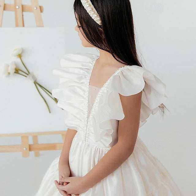 First Dress Formal Girl Girls' Communion Flower