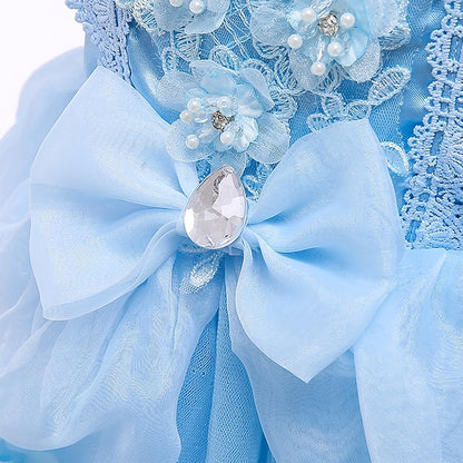 Dress Flower Princess Cinderella Movie Girl Girls'