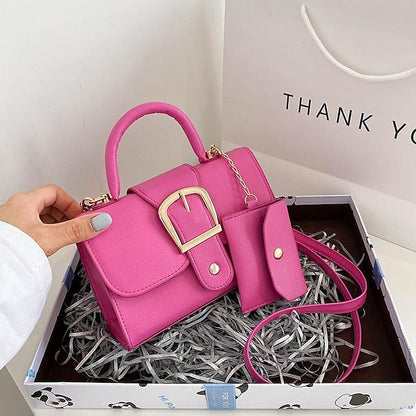 Durable PU Handbag Leather Women's Crossbody Bag Daily