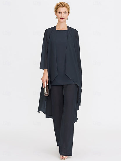 Beach of 3 Wedding Piece Bride the Mother Pantsuit