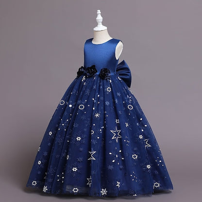 Kids Dress A Party Girls' Little Flower Wedding Line