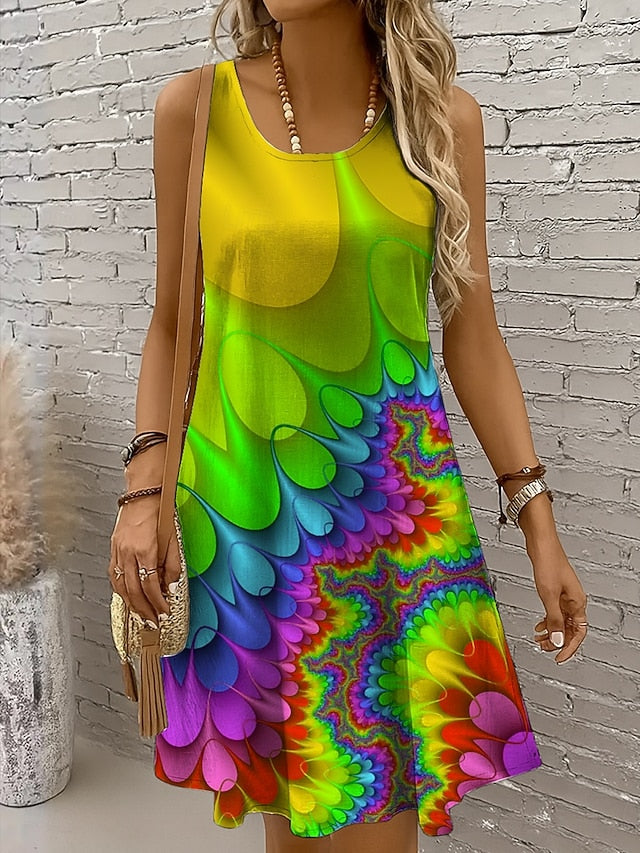 Women's Mini Dress A Line Dress Off The Shoulder Dress