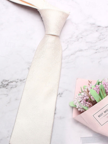 Men's – Polyester Herringbone Tie Stylish Christmas