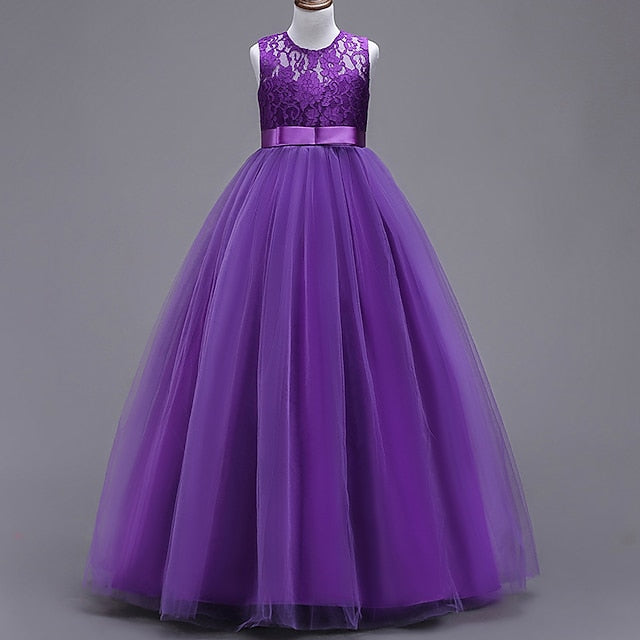 Evening Girls' Gown Flower Girl Dress Party