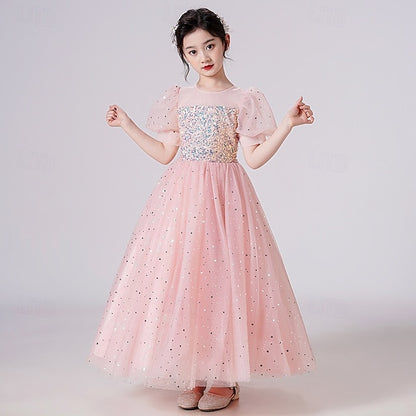 Dress Flower Princess Girl Girls' Kid's