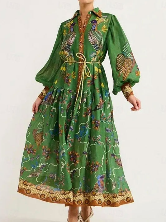 Women's Maxi Dress A Line Dress Vacation Casual Boho