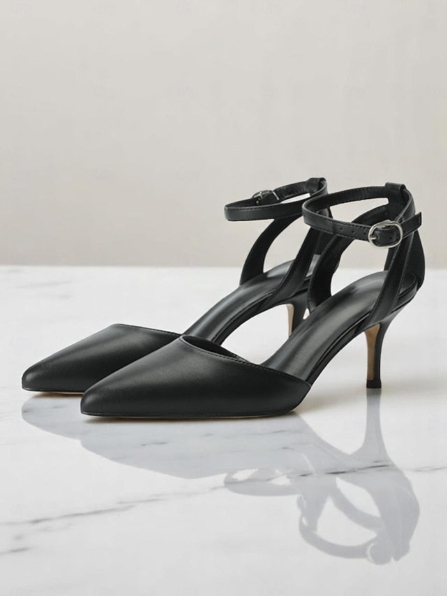 Glitter Heels Women's Gold Strap Ankle