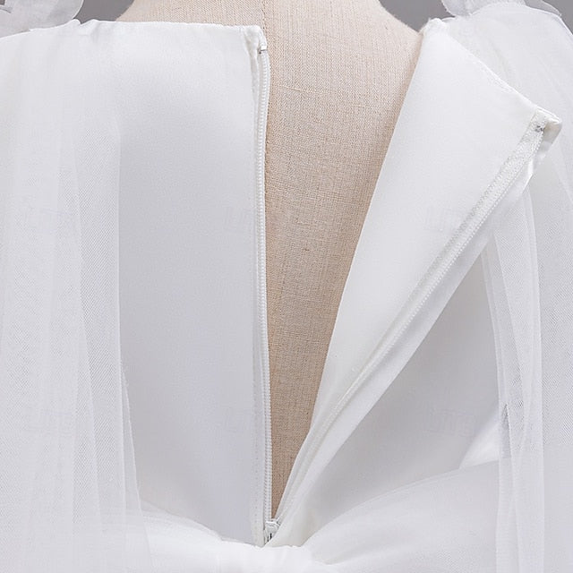 Girls' Wedding Girl Party Dress Flower Formal