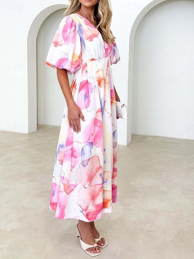 Women's Maxi Dress A Line Dress Casual Outdoor Going out