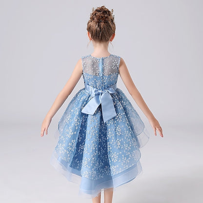 Girl Princess Girls' Party Dress Flower