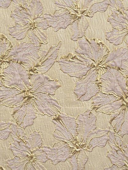 Brocade A-Line Elegant Formal Evening Gown Dress Jacquard