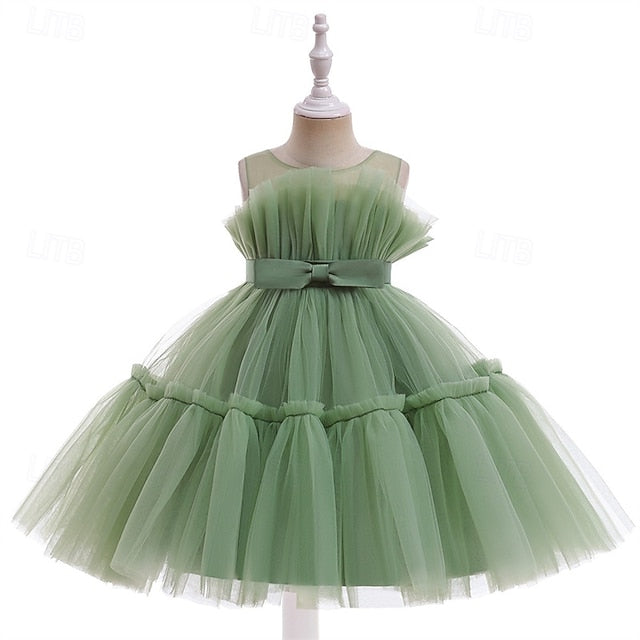 Princess Girls' Flower Girl Kid's Dress