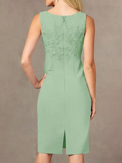 Two Sheath / Wedding Mother of the Column Suit Beach Piece Dress