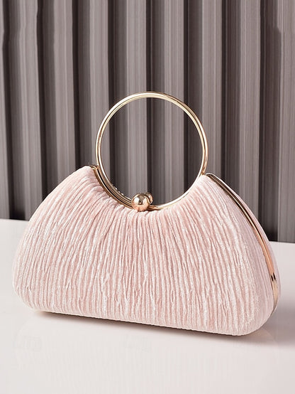 Red – Elegant Handbag Women's Christmas Velvet Party