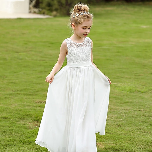 Lace Kid's Flower Girl Girls' Formal Dress