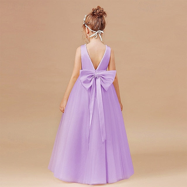 Princess Girls' Dress Flower Kid's Girl