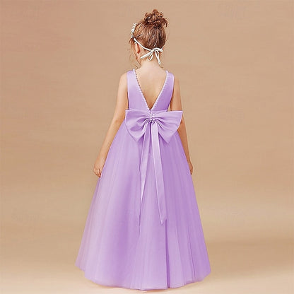 Princess Girls' Dress Flower Kid's Girl