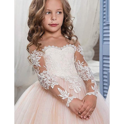 Girl First Dress Girls' Princess Communion Flower