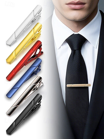 Clip Available Tie Colors Classic - Metal 7 Men's