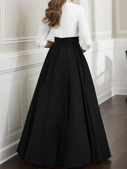 Elegant Bride Dress A-Line Guest the Wedding of Mother