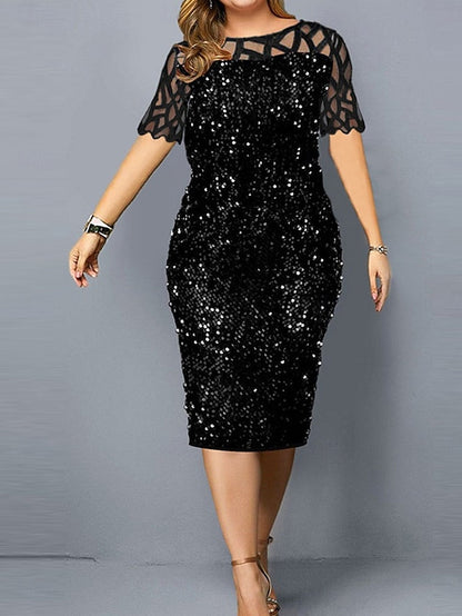Tea Mother Crew of the Elegant Neck Dress Bride Length