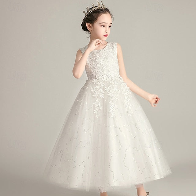 Kid's Flower Girl Dress Girls' Princess