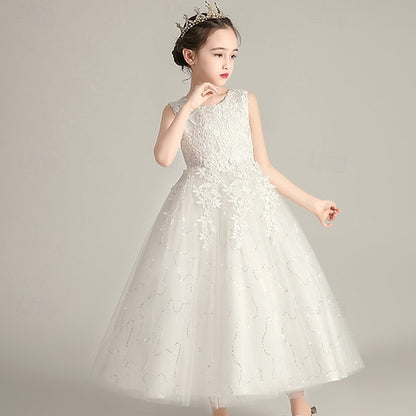 Kid's Flower Girl Dress Girls' Princess