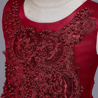 Girls' Flower Dress Girl Party Wedding