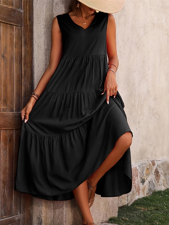 Women's Maxi Dress Casual Dress Swing Dress A Line Dress